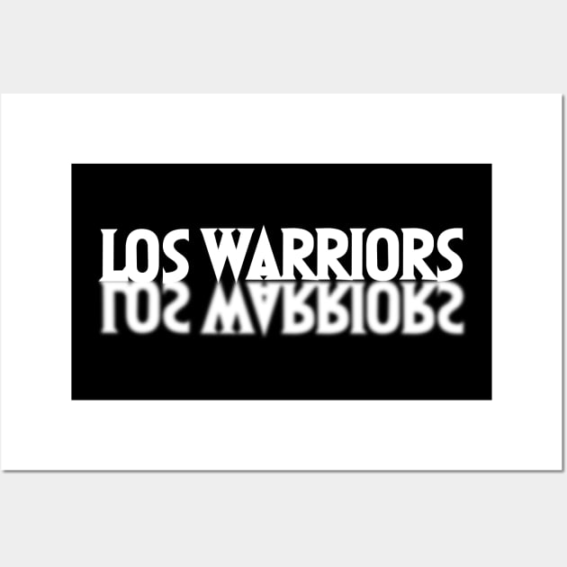 los warriors blur Wall Art by MAU_Design